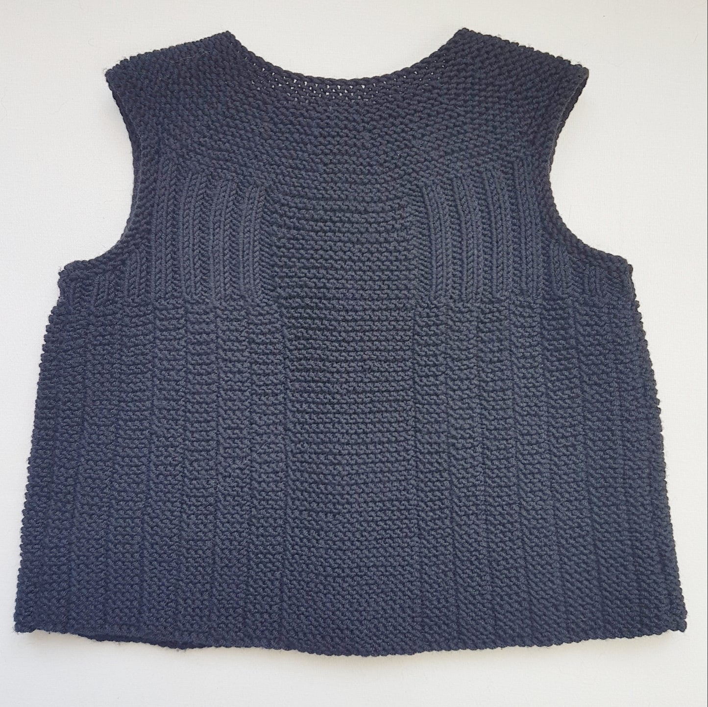 Garter Rib Vest