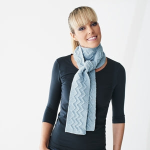 Zig Zag Cable Scarf