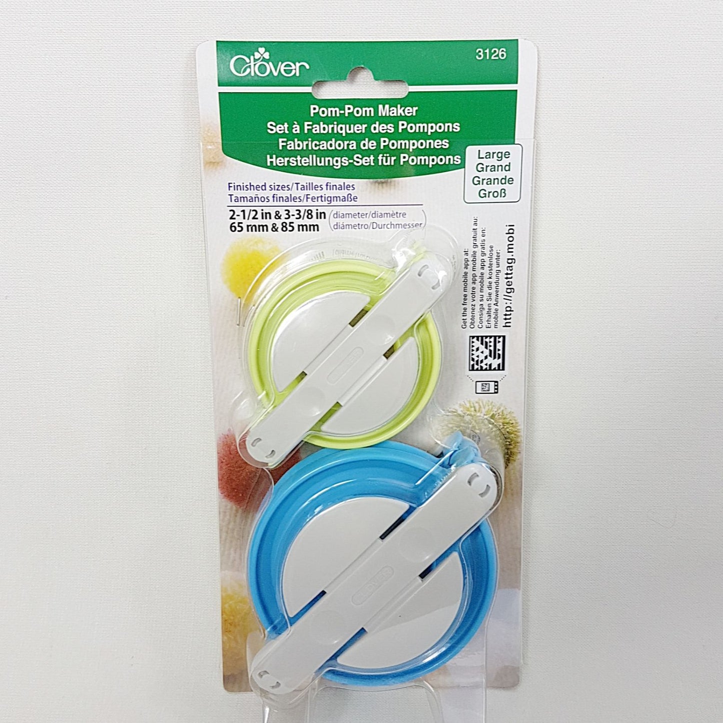 Clover Pom-Pom Maker Large 3126 (Accessories)