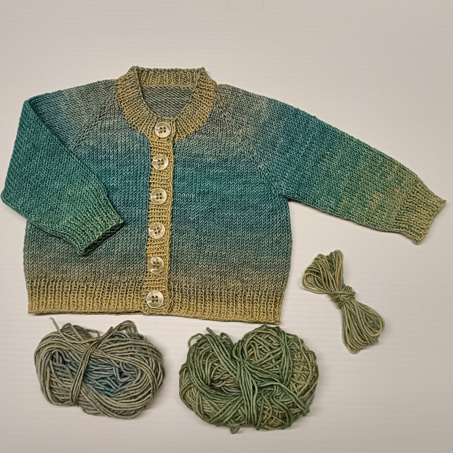 Adrian 4ply Baby Cardigan