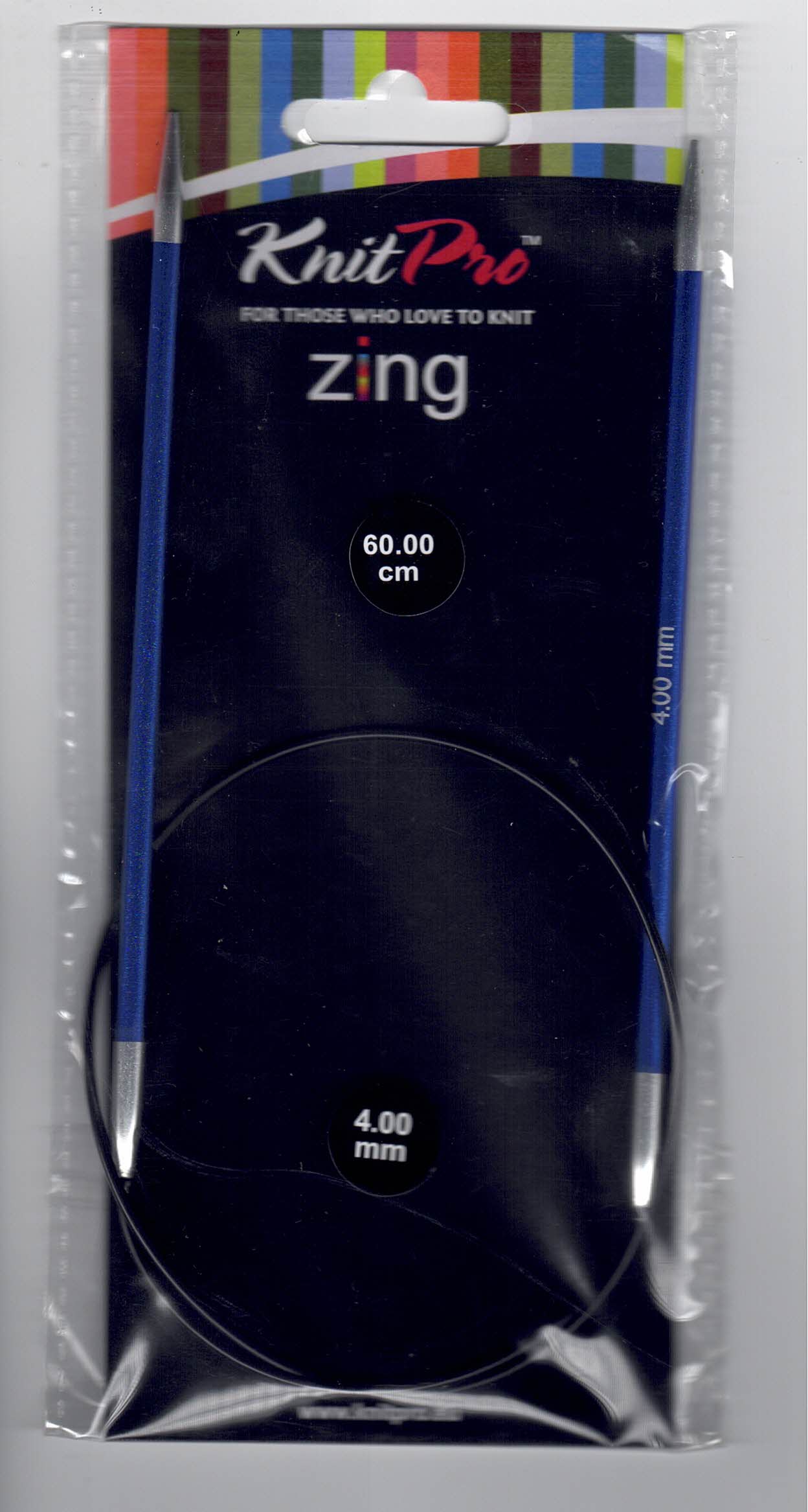 Knit Pro Zing Circular Needles 60cm