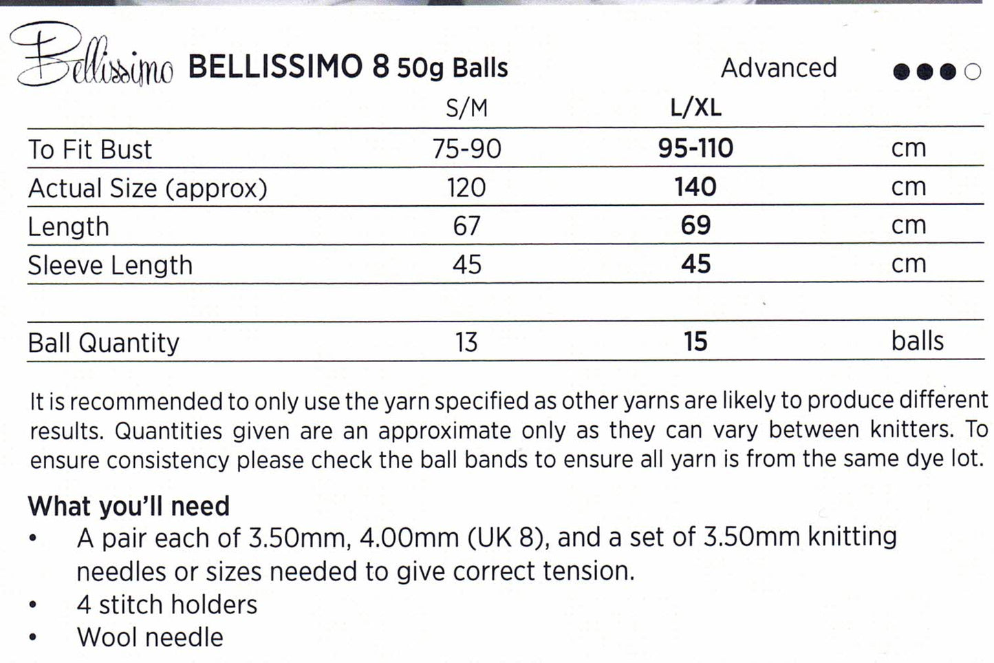 Women - Texyarns Leaflet 632 Lily