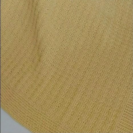 Ribbed Basketweave Blanket