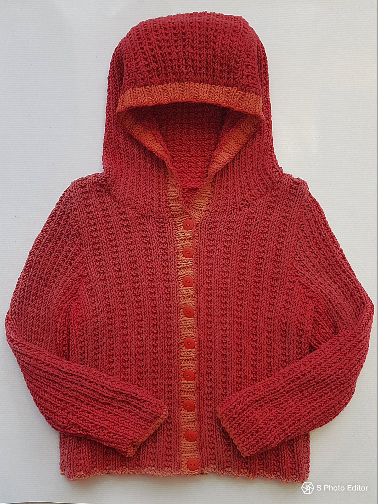 Hooded Ribbed Jacket