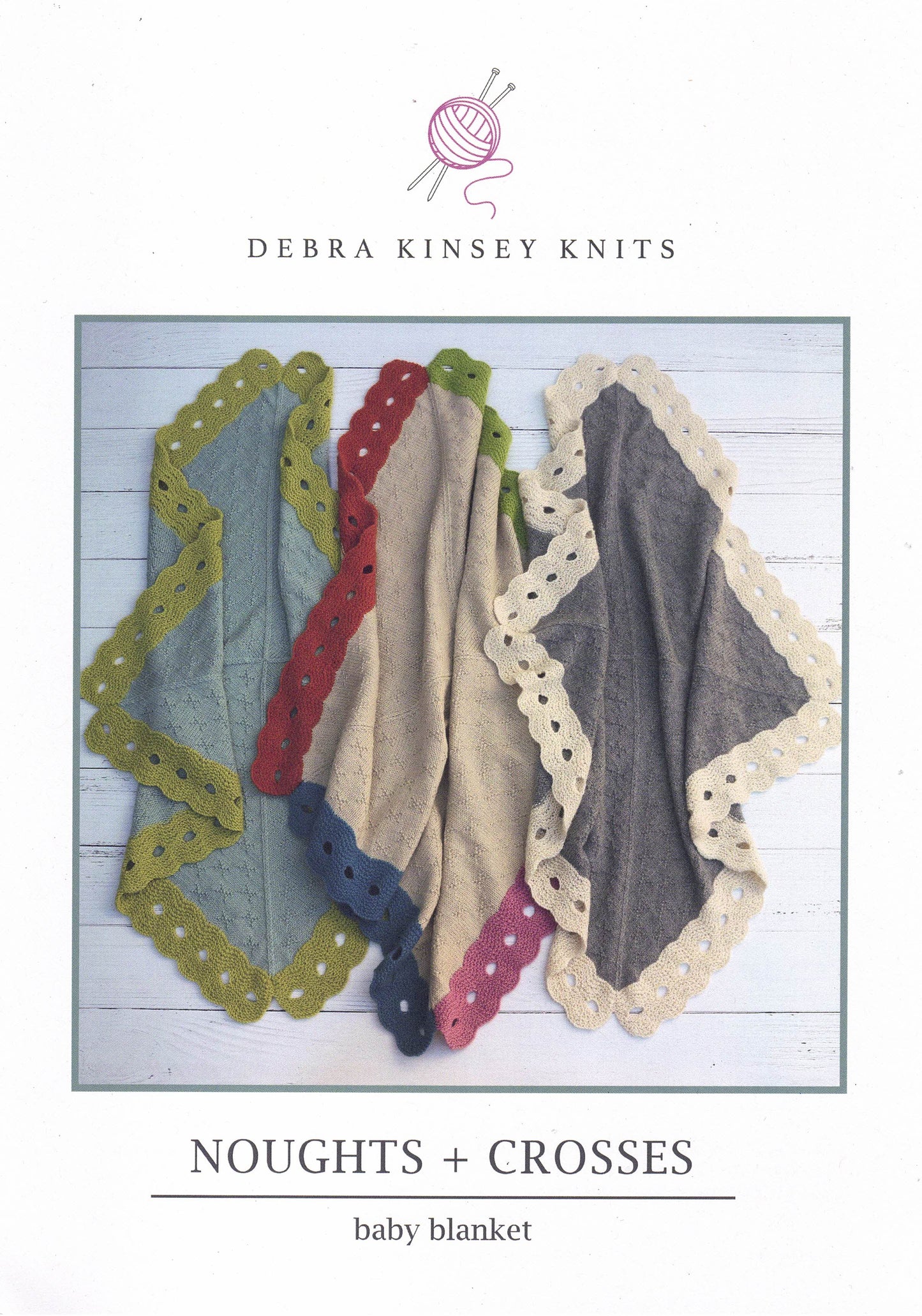 Accessories - Debra Kinsey Leaflet Noughts and Crosses Baby Blanket