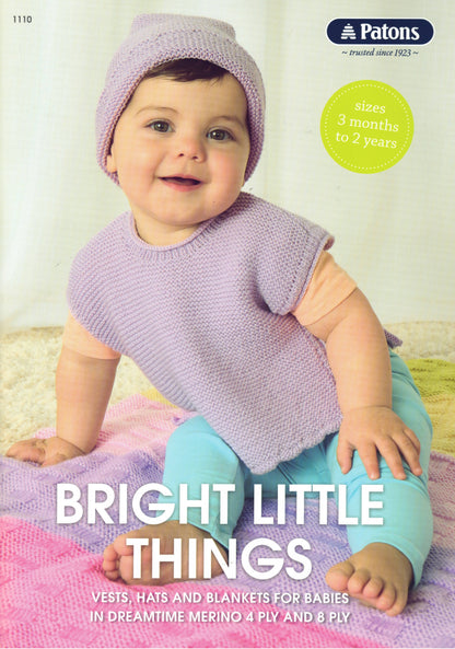 Baby/Toddler - Patons Book 1110 Bright Little Things