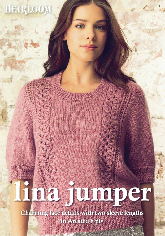 Women - Heirloom Leaflet 011 Lina Jumper
