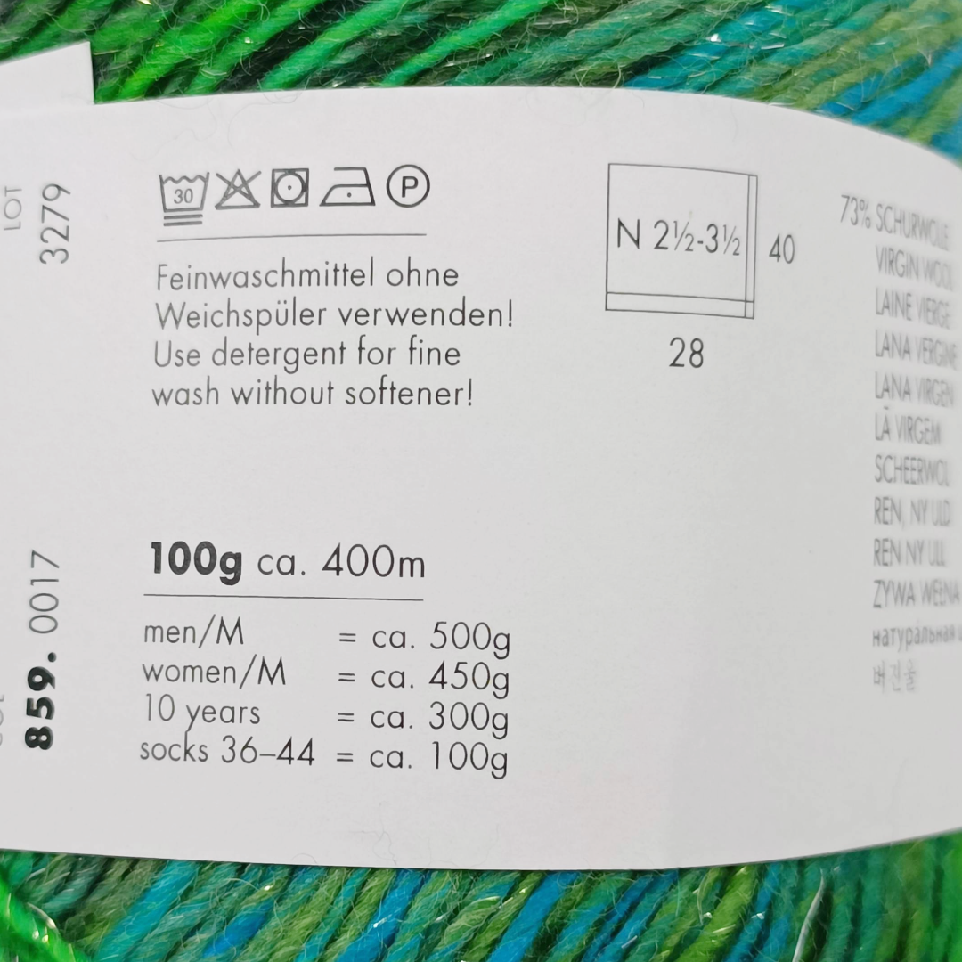 Lang Yarns Mille Colori Socks & Lace Luxe