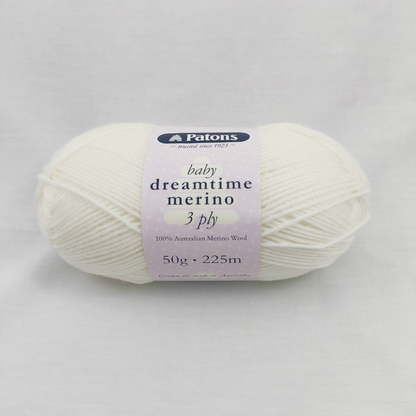 Patons Baby Dreamtime Merino 3ply
