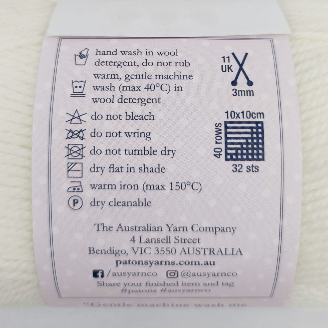 Patons Baby Dreamtime Merino 3ply