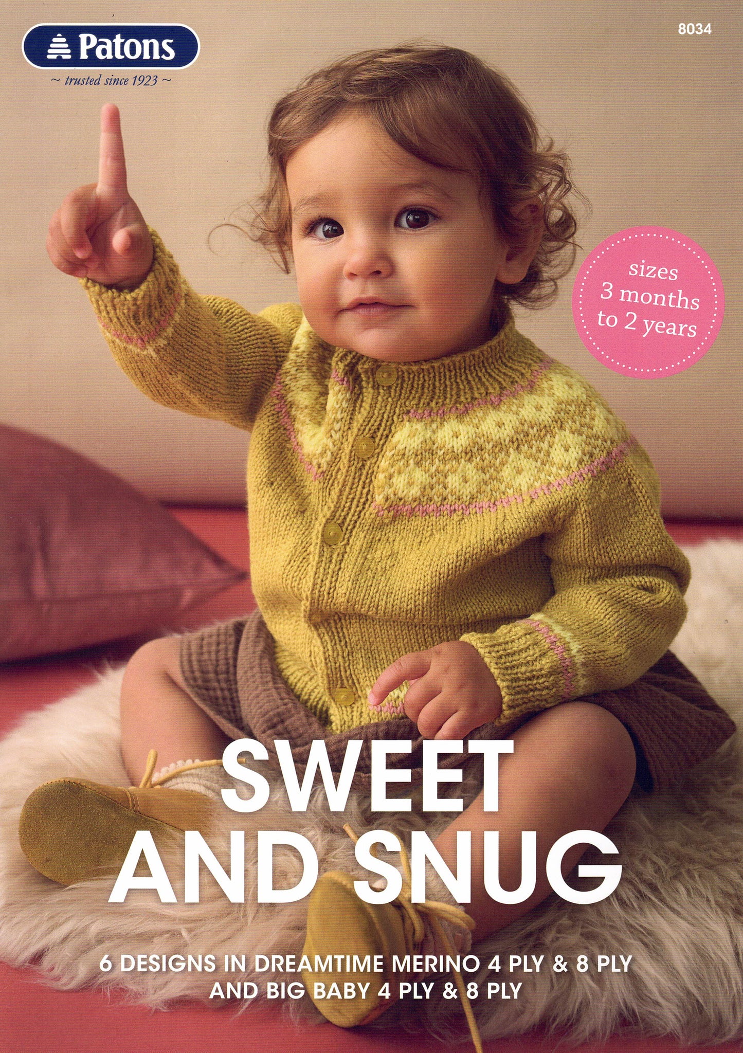 Baby/Toddler - Patons Book 8034 Sweet and Snug