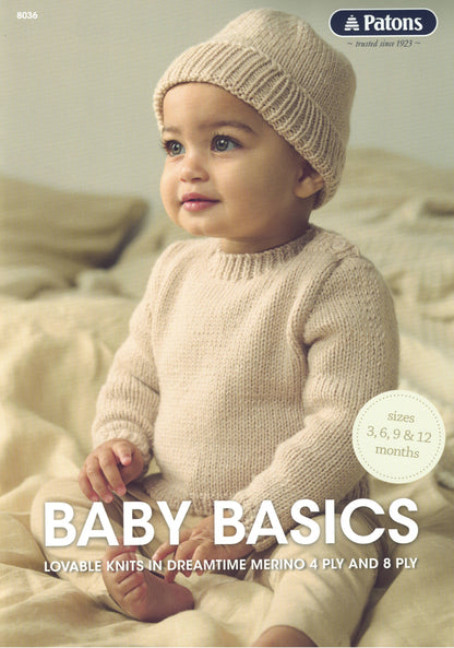 Baby - Patons Book 8036 Baby Basics