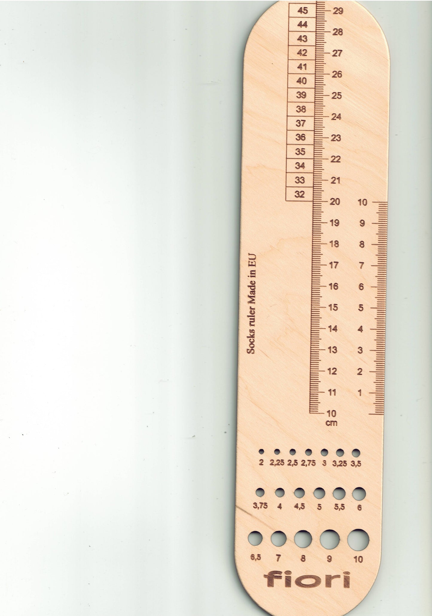 Fiori Sock Ruler