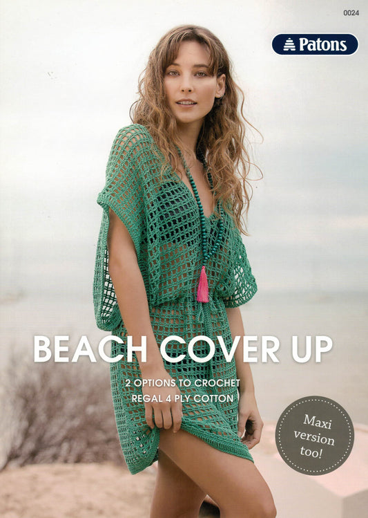 Crochet - Patons Leaflet 0024 Beach Cover Up