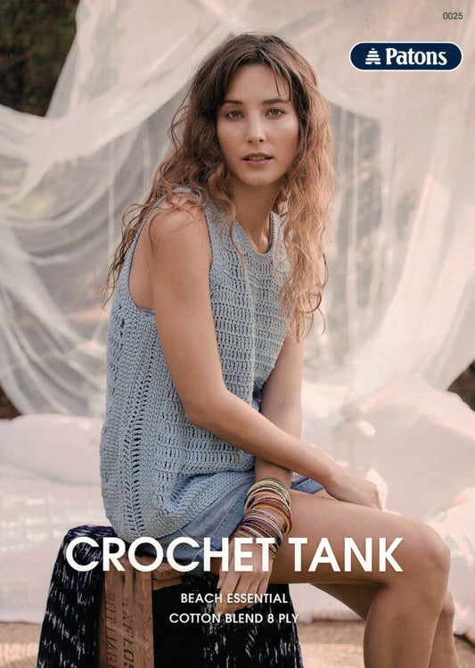 Crochet - Patons Leaflet 0025 Crochet Tank
