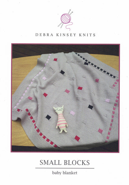 Accessories - Debra Kinsey Leaflet Small Blocks Baby Blanket