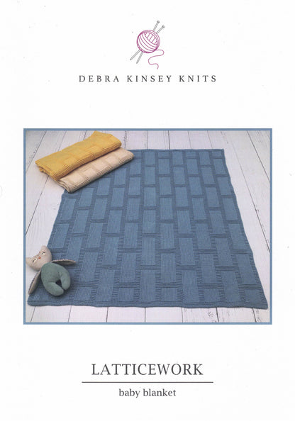 Accessories - Debra Kinsey Leaflet Latticework Baby Blanket