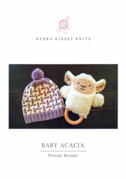 Accessories - Debra Kinsey Leaflet Baby Acacia Beanie