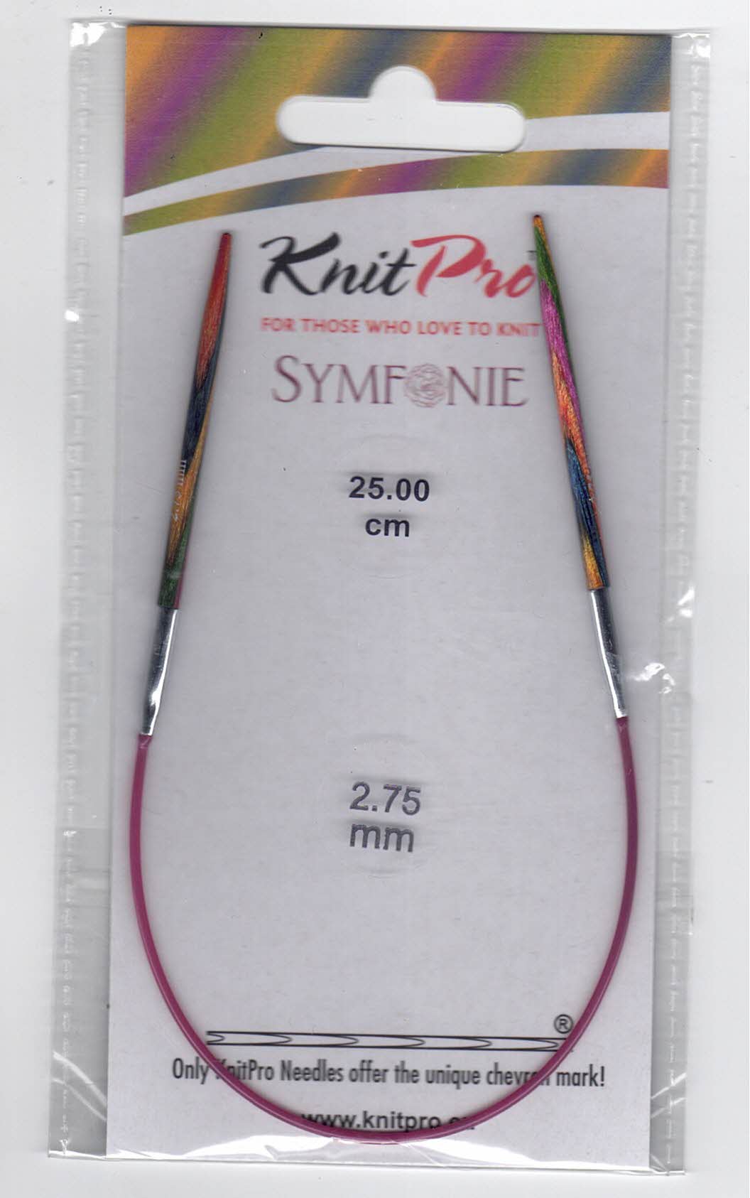 Knit Pro Symfonie Circular Needles 25cm