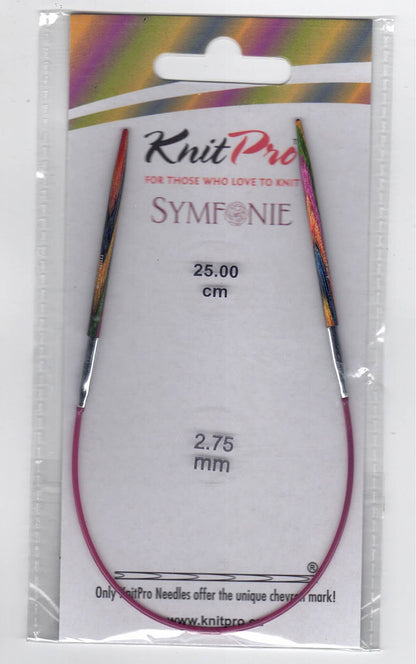Knit Pro Symfonie Circular Needles 25cm