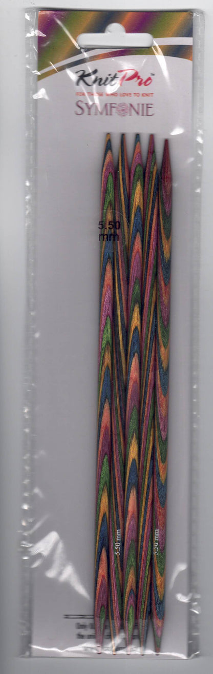 Knit Pro Symfonie Double Pointed Needles 15cm