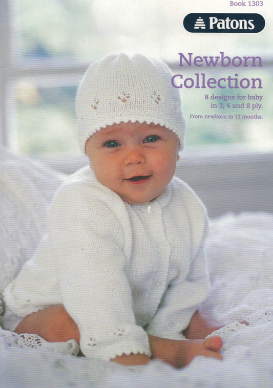 Baby - Patons Book 1303 Newborn Collection