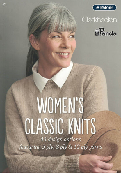 Women - Patons Book 301 Women's Classic Knits