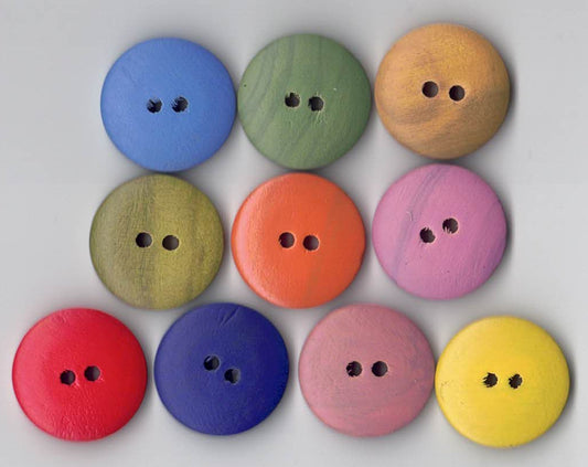 Buttons - Medium Coloured Buttons 20mm S8731